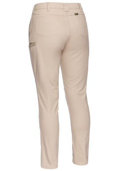 Bisley Womens Mid Rise Stretch Cotton Pant