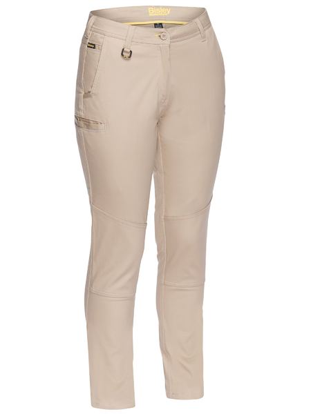 Bisley Womens Mid Rise Stretch Cotton Pant