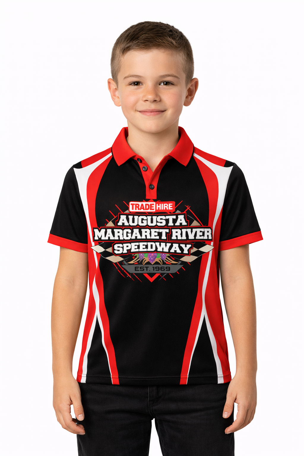 AMR Speedway Kids Polo Shirt