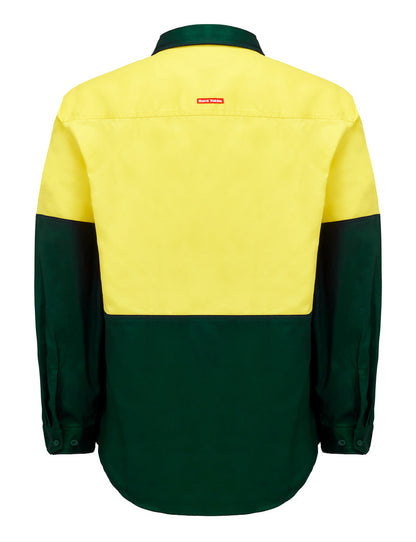 Hard Yakka Long Sleeved HiVis Shirt